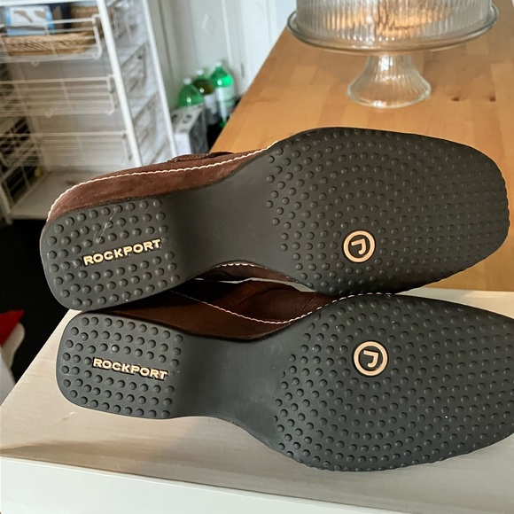 Rockport Walk-Dry Suede Shoes, Sz.8 - Picture 5 of 7